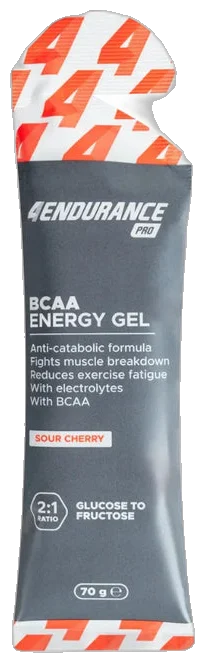 Energy Gel With BCAA package