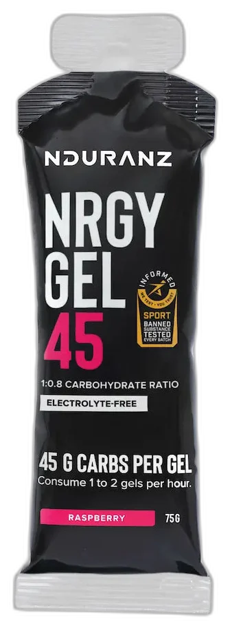 Nrgy Gel 45 (Electrolyte-Free) package