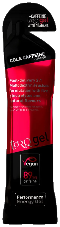 TORQ Energy Gel with Caffeine package